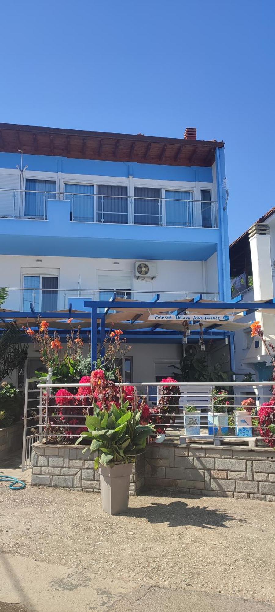 Celeste Deluxe Apartments สกาลา โปเตมิอัส ภายนอก รูปภาพ