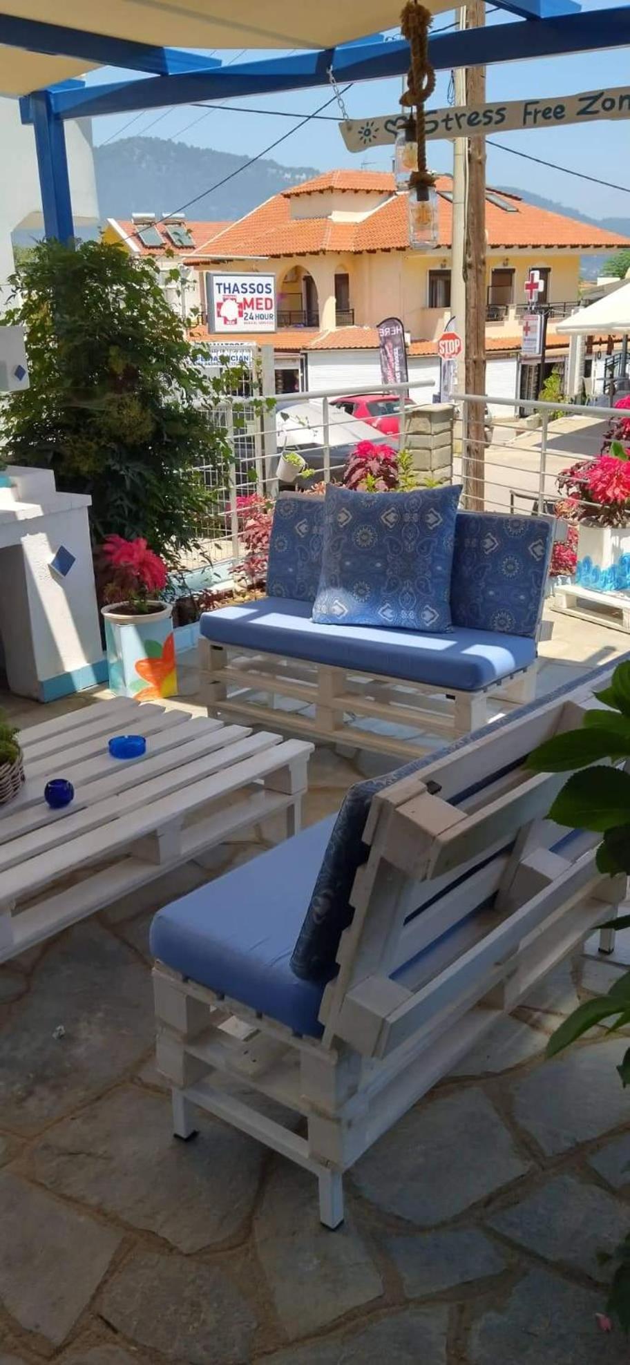 Celeste Deluxe Apartments สกาลา โปเตมิอัส ภายนอก รูปภาพ