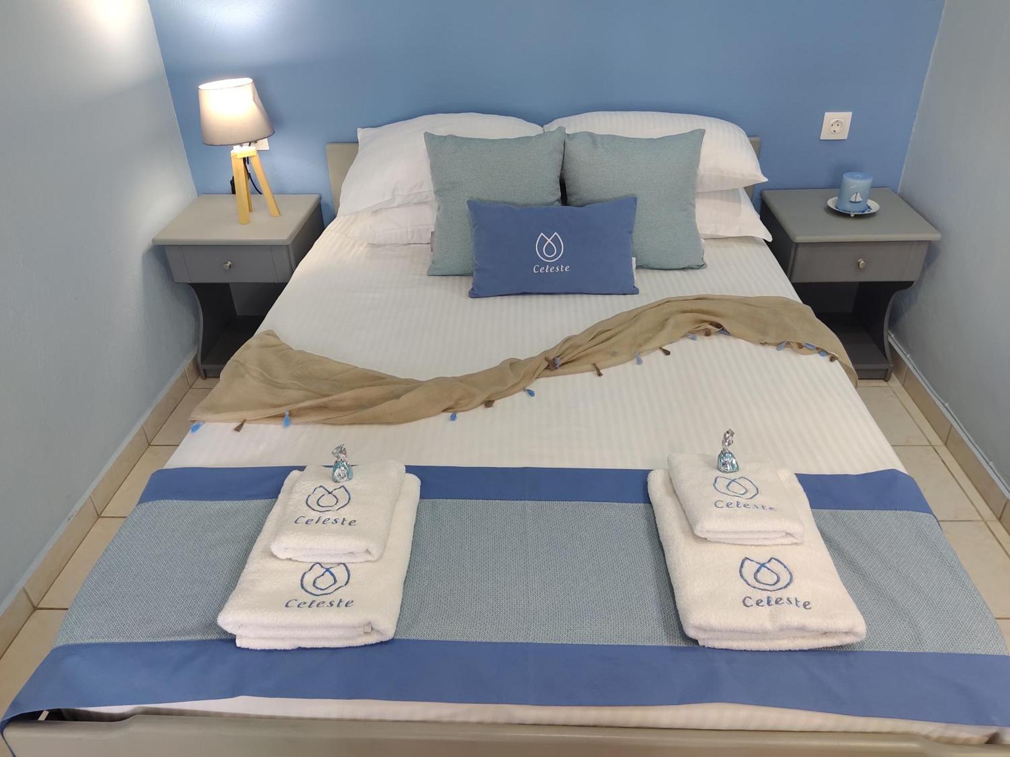 Celeste Deluxe Apartments สกาลา โปเตมิอัส ภายนอก รูปภาพ