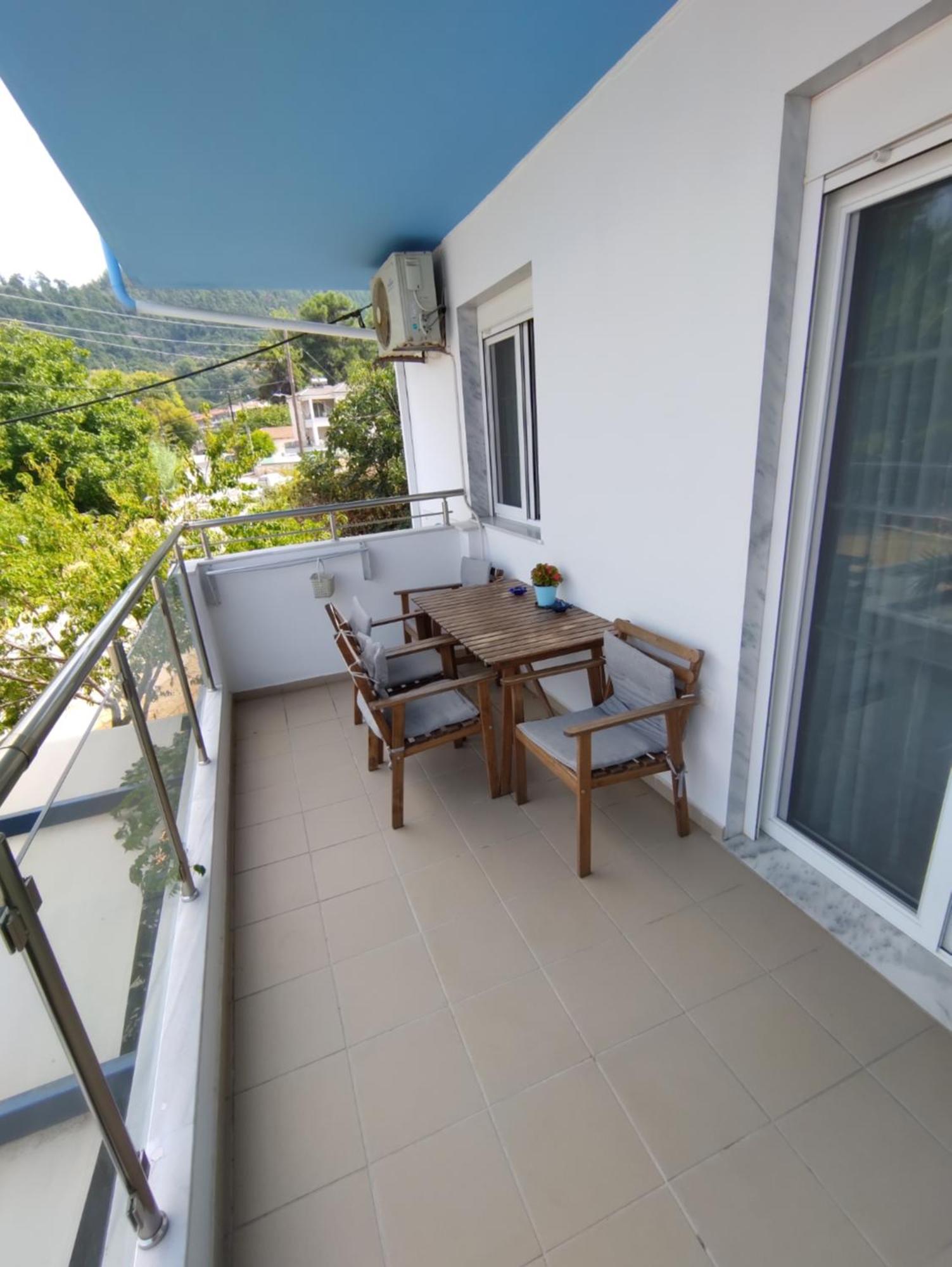 Celeste Deluxe Apartments สกาลา โปเตมิอัส ภายนอก รูปภาพ